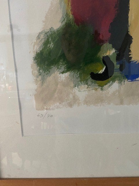 De mysterieuze "M" van Eugene Brands, Abstract, Zeefdruk, Gelimiteerde oplage, Ophalen of Verzenden