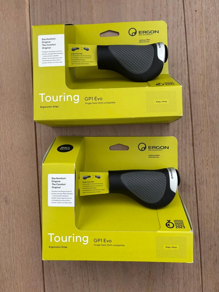 Ergon touring GP1 Evo. 2x Fiets handgrepen, Ophalen of Verzenden, Nieuw