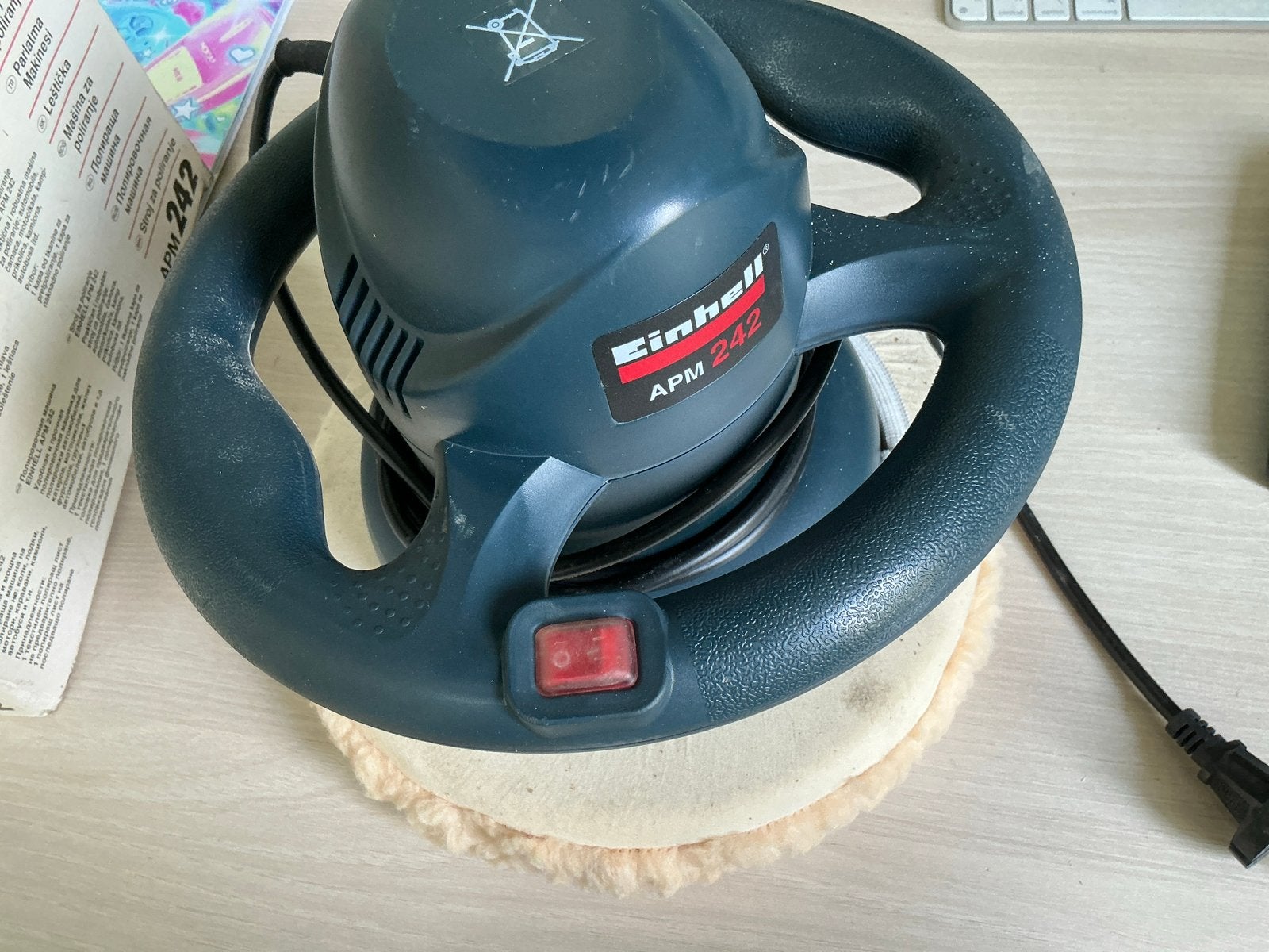 Einhell APM 242 Polijstmachine - 100 Watt, Ophalen, Gebruikt