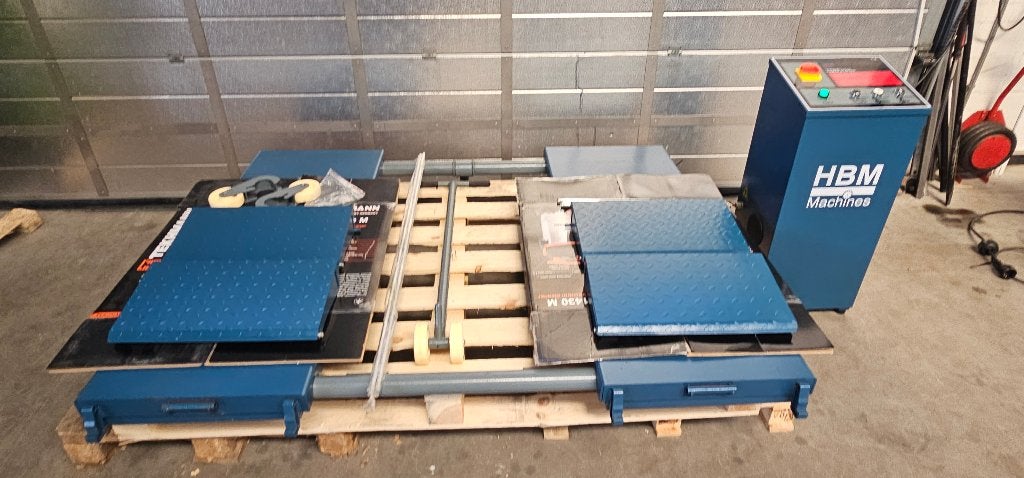 HBM 3 Ton Elektrische Poetsbrug - Bandenbrug 400 volt, Ophalen, Nieuw