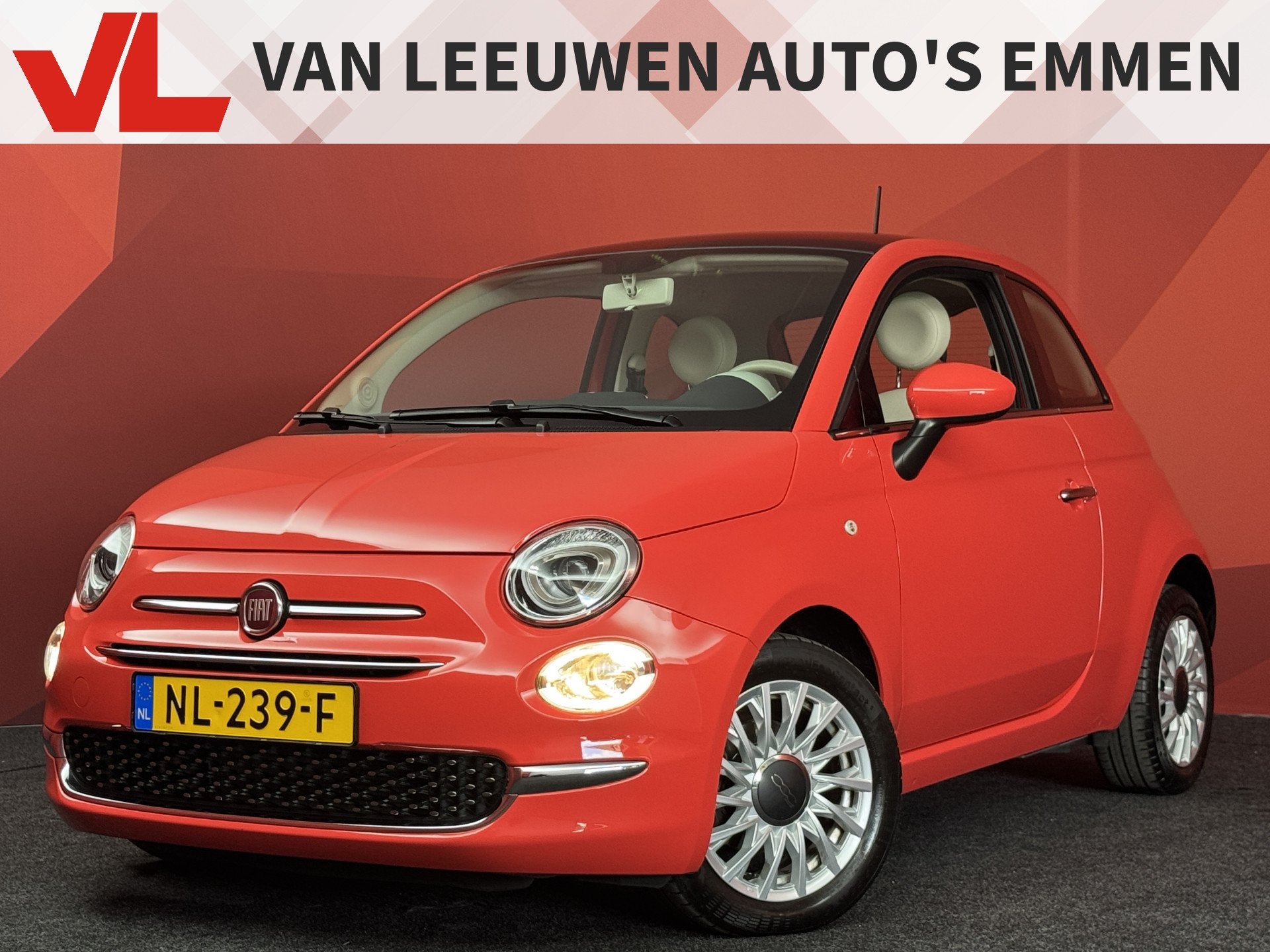 Fiat 500 0.9 TwinAir Turbo Lounge | Cruise | Airco | Automaa