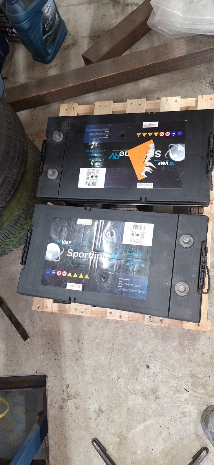 boot accu's 225 ampere cemitractie, Verzenden, Motor en Techniek, Zeilboot of Motorboot
