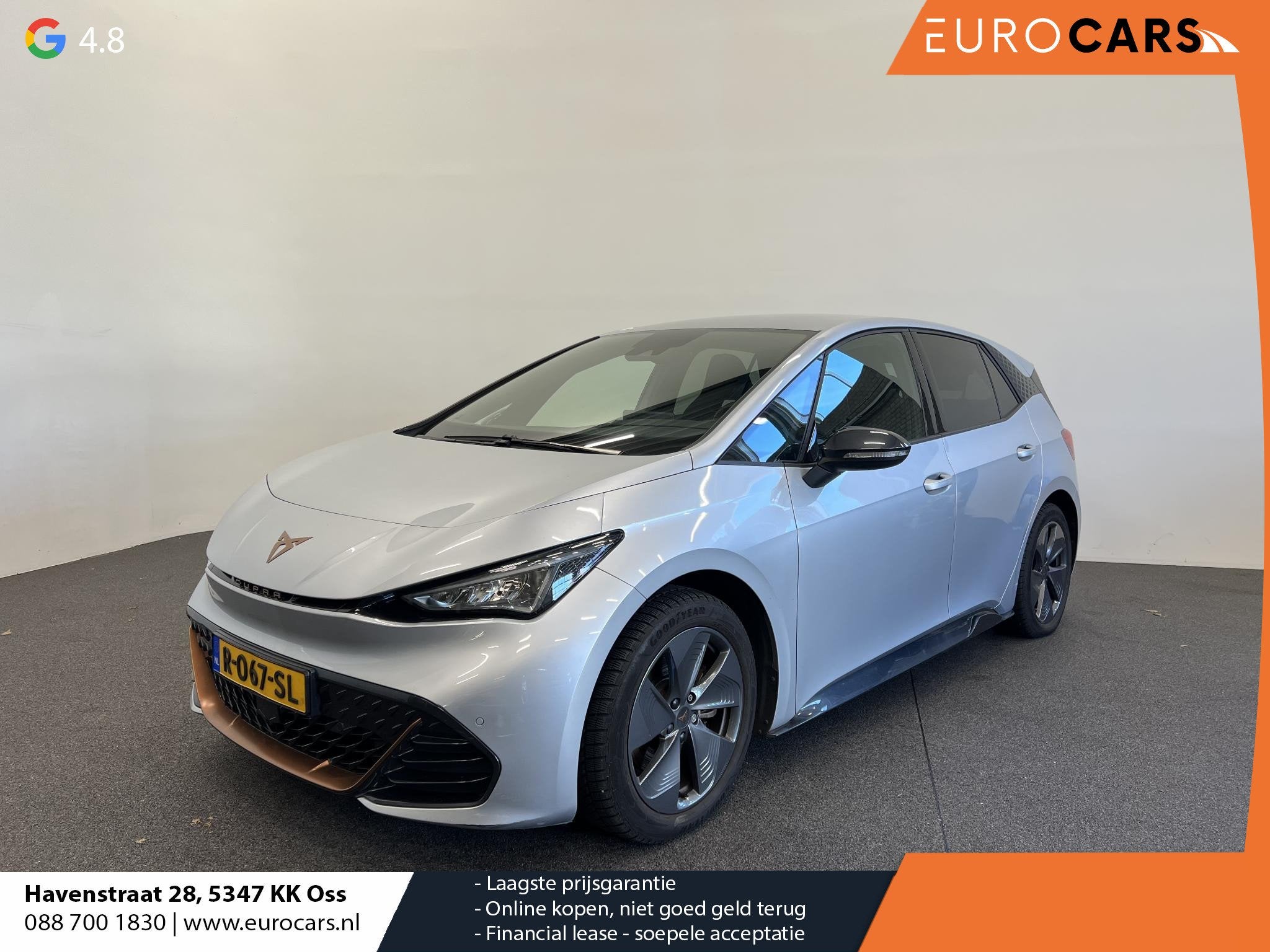 CUPRA Born Business 62 kWh Navigatie Apple Carplay/Android A, Auto's, Gebruikt, Zwart, 375 min, Origineel Nederlands