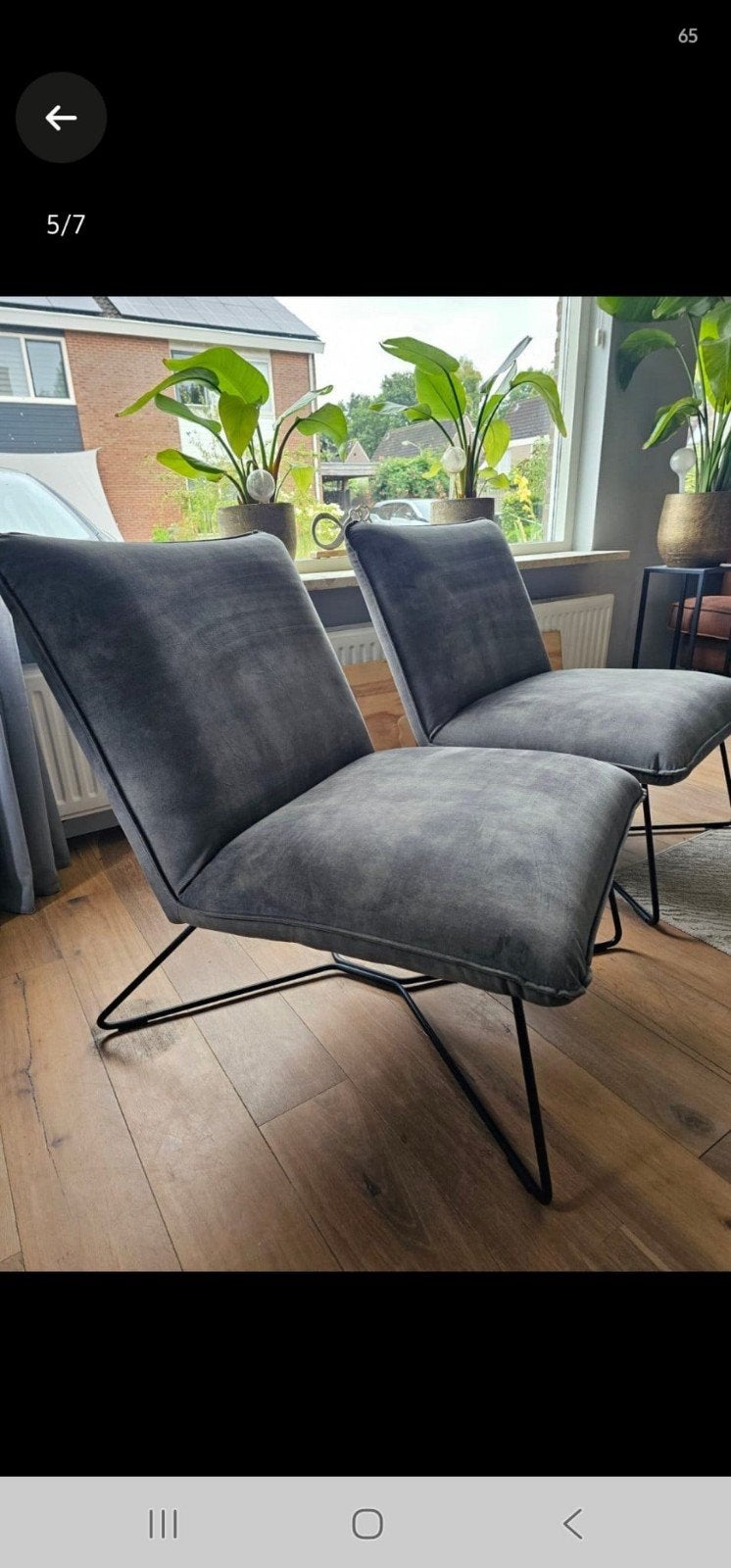 stoelen, Ophalen, Twee, Overige kleuren, Zo goed als nieuw