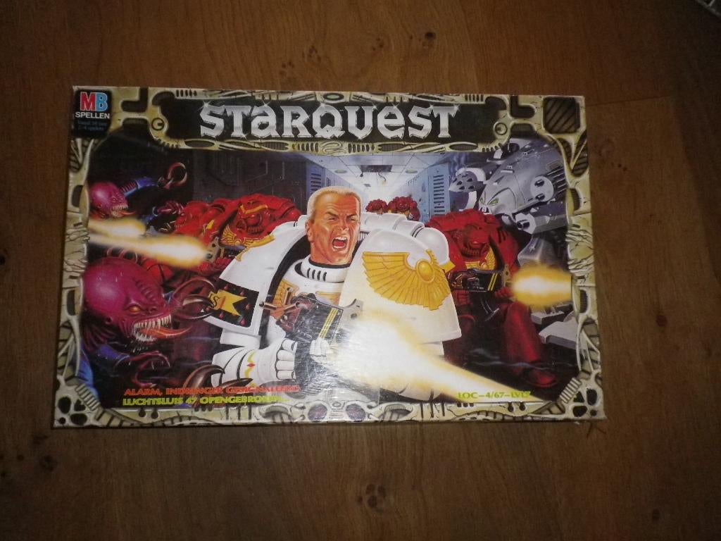 Starquest oud spel van MB, Ophalen of Verzenden, Gebruikt, MB Spellen