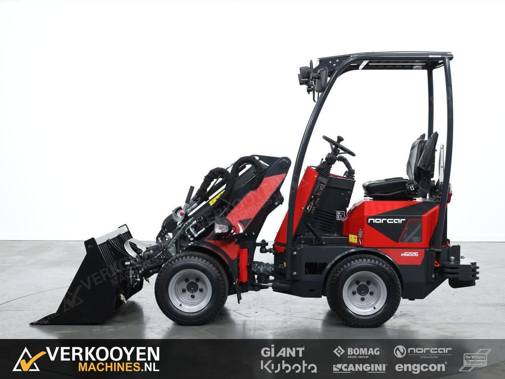 2024 Norcar a6226 VK9548 Minishovel Telescoop, Zakelijke goederen, Machines en Bouw | Kranen en Graafmachines, Wiellader of Shovel