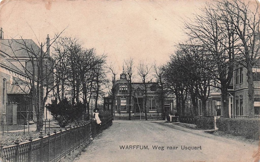 702-427-007 Warffum Weg Naar Usquert, Verzenden, Voor 1920, Groningen
