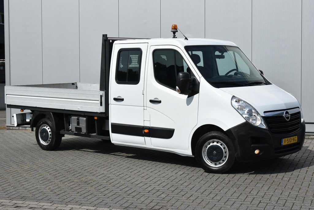 Opel Movano 2.3 CDTI 170 Pk E6 L3 DC Pickup Clima Navi Cruis, Auto's, Stof, Gebruikt, 170 pk, SUV of Terreinwagen