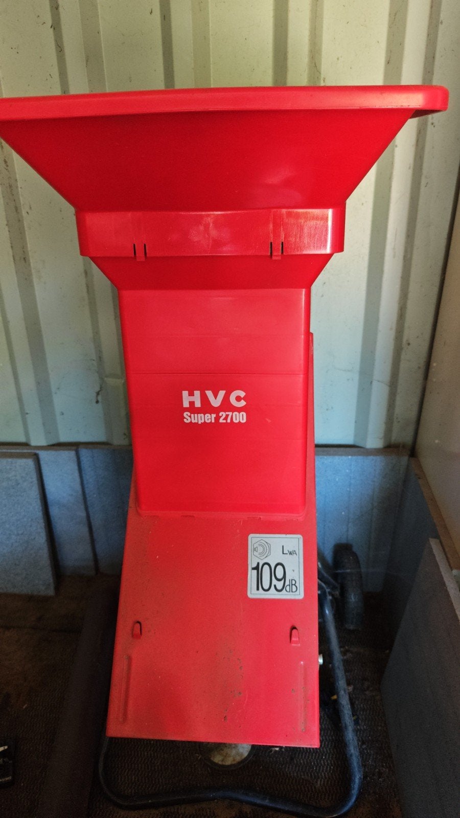 HVC Super 2700 Houtversnipperaar / hakselaar, Ophalen, Gebruikt, Elektrisch, HVC