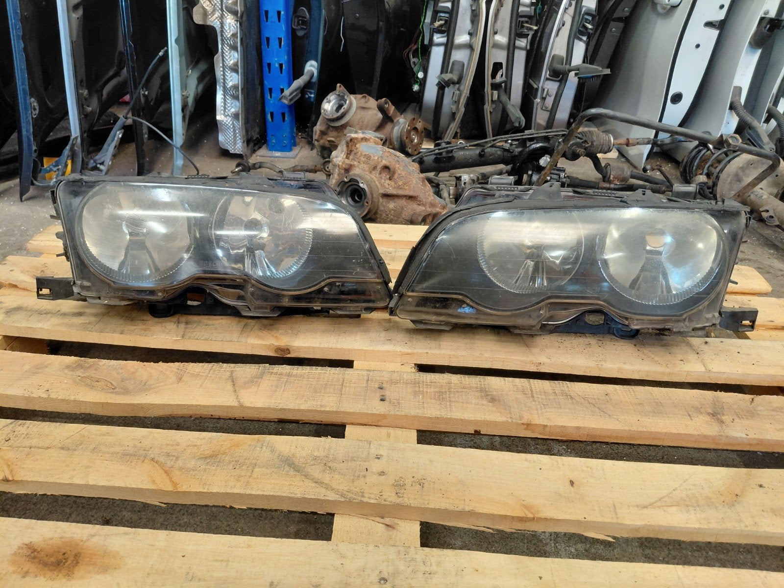 BMW E46 Halogeen Facelift Koplampen!!, Gebruikt, L, BMW, L