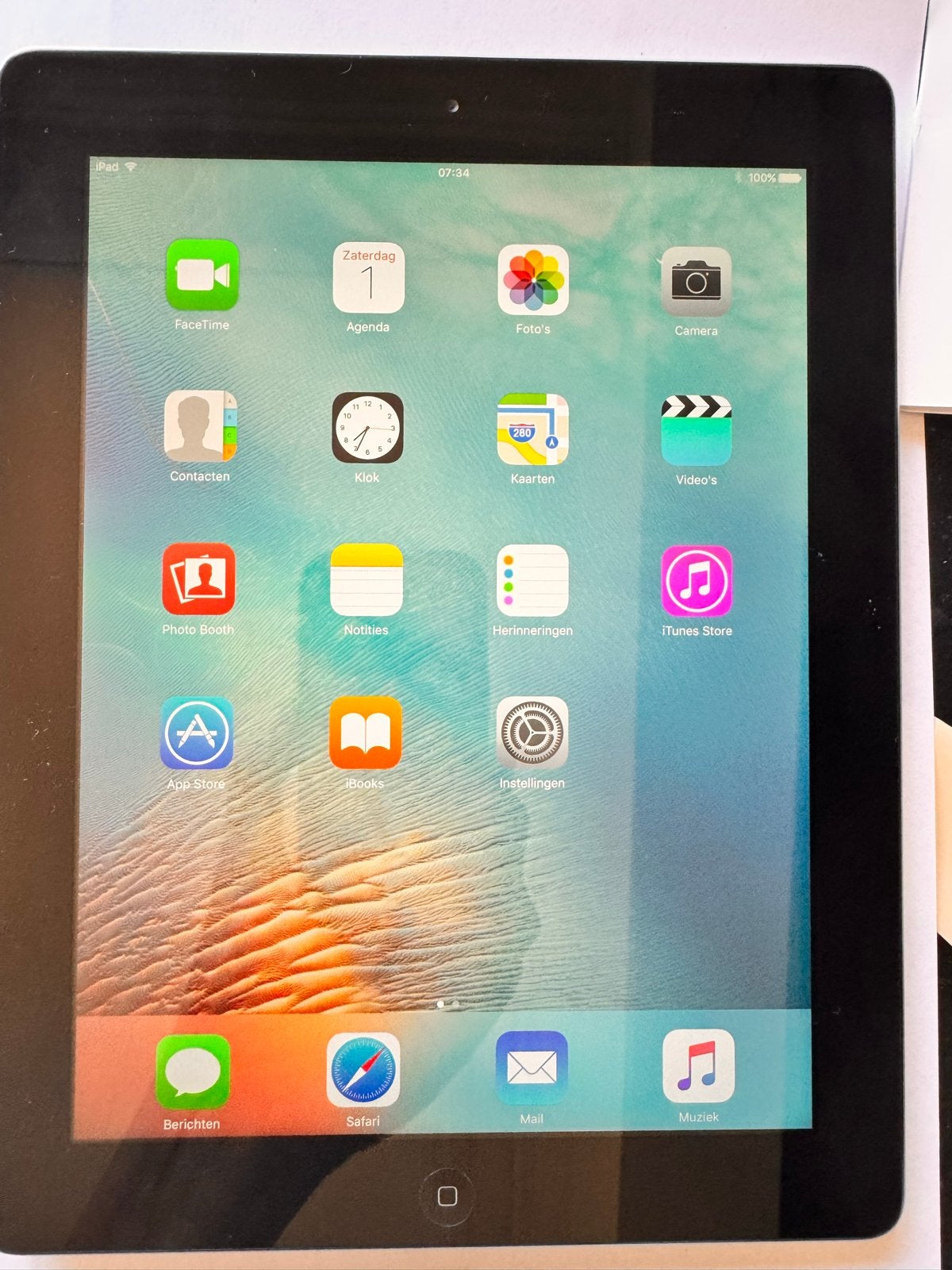 Apple iPad 32GB - 3e generatie 2012 (Incl data/oplaadkabel), Gebruikt, 32 GB, Apple iPad, Wi-Fi