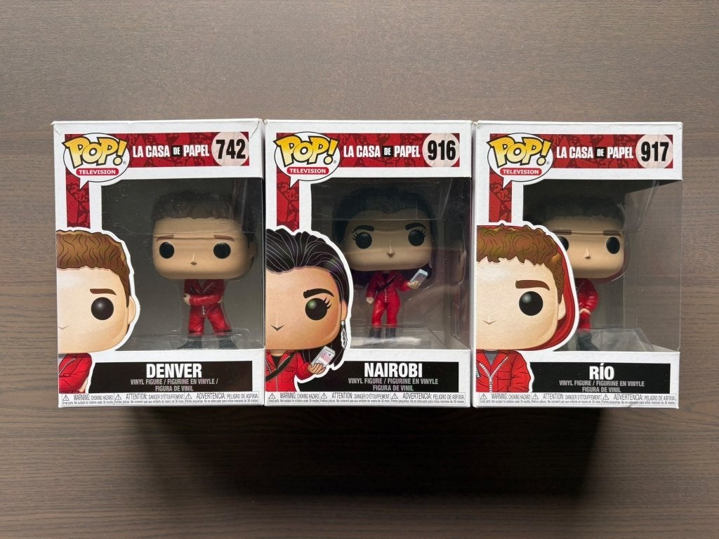 Funko Pop! La Casa de Papel collectie, Ophalen of Verzenden, Zo goed als nieuw