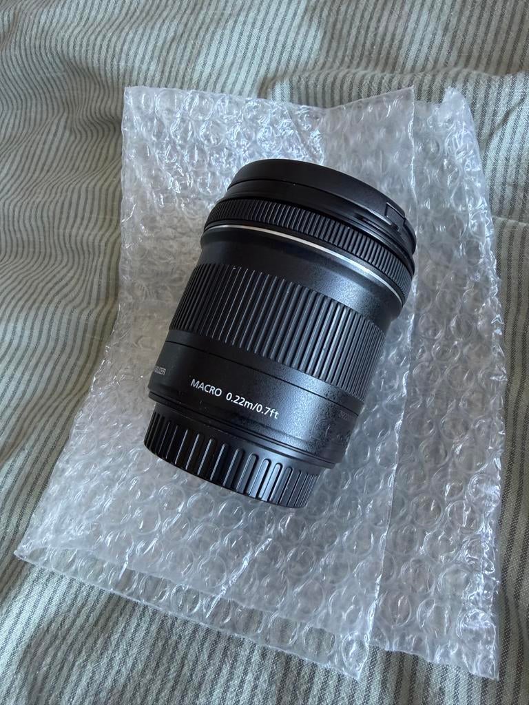 Canon Zoom Lens EF-S 10-18mm 1:4.5-5.6 IS STM, Ophalen, Gebruikt, Groothoeklens, Zoom