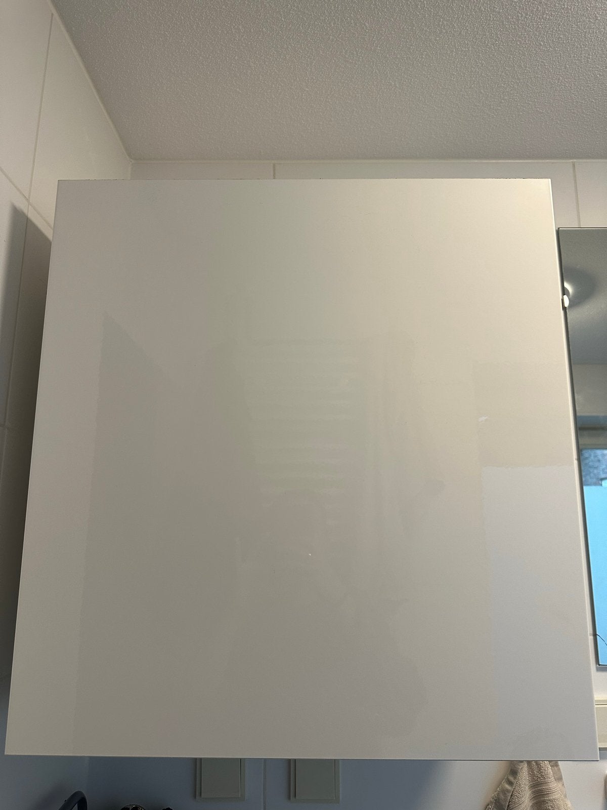 Ikea hoogglans wit badkamerkast 60x64 cm, Ophalen, Gebruikt