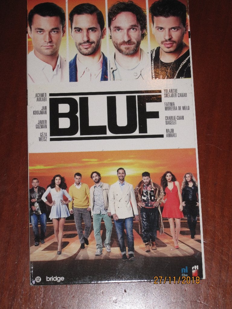 Bluf: serie van 10 afleveringen op 2 dvd's, Cd's en Dvd's, Gebruikt, Drama, Vanaf 12 jaar, Complete serie