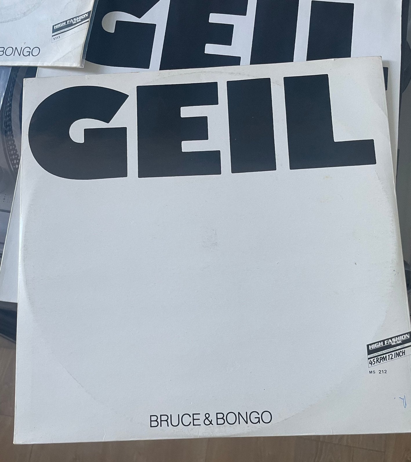 Bruce & Bongo - Geil (italo disco), Cd's en Dvd's, Ophalen of Verzenden, Zo goed als nieuw