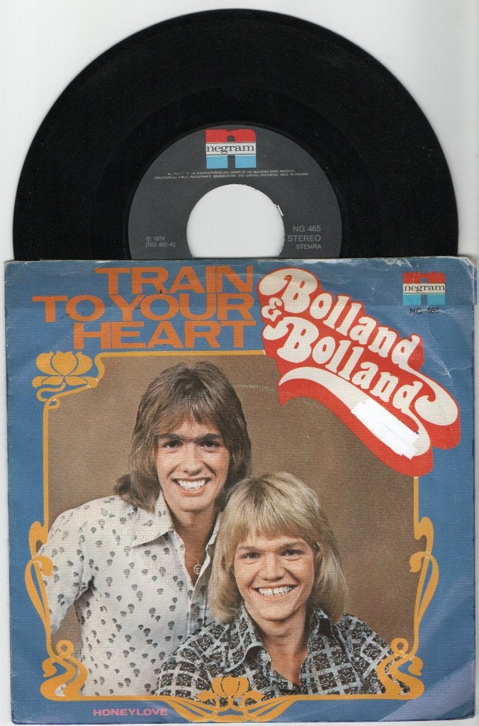 Bolland & Bolland – Train To Your Heart, Cd's en Dvd's, Ophalen of Verzenden, Gebruikt, 7 inch, Pop