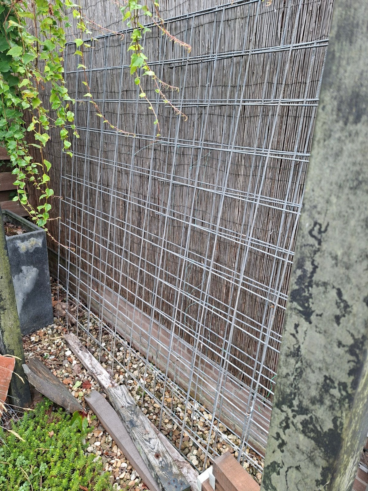 Gaaspaneel 180x180 + 180x60, Tuin en Terras, Ophalen, 3 tot 6 meter, IJzer, 1 tot 2 meter