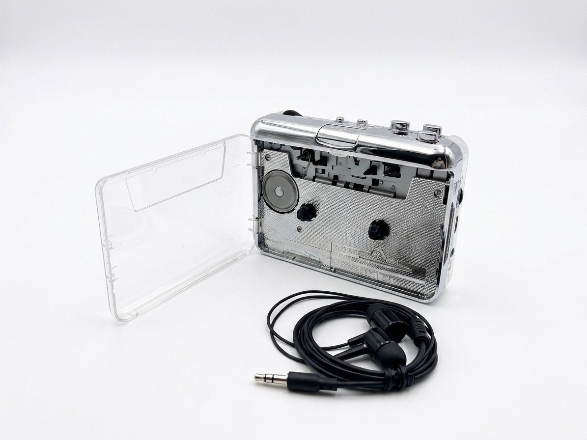 Vintage Walkman Cassettespeler met Oordopjes, Ophalen of Verzenden, Walkman