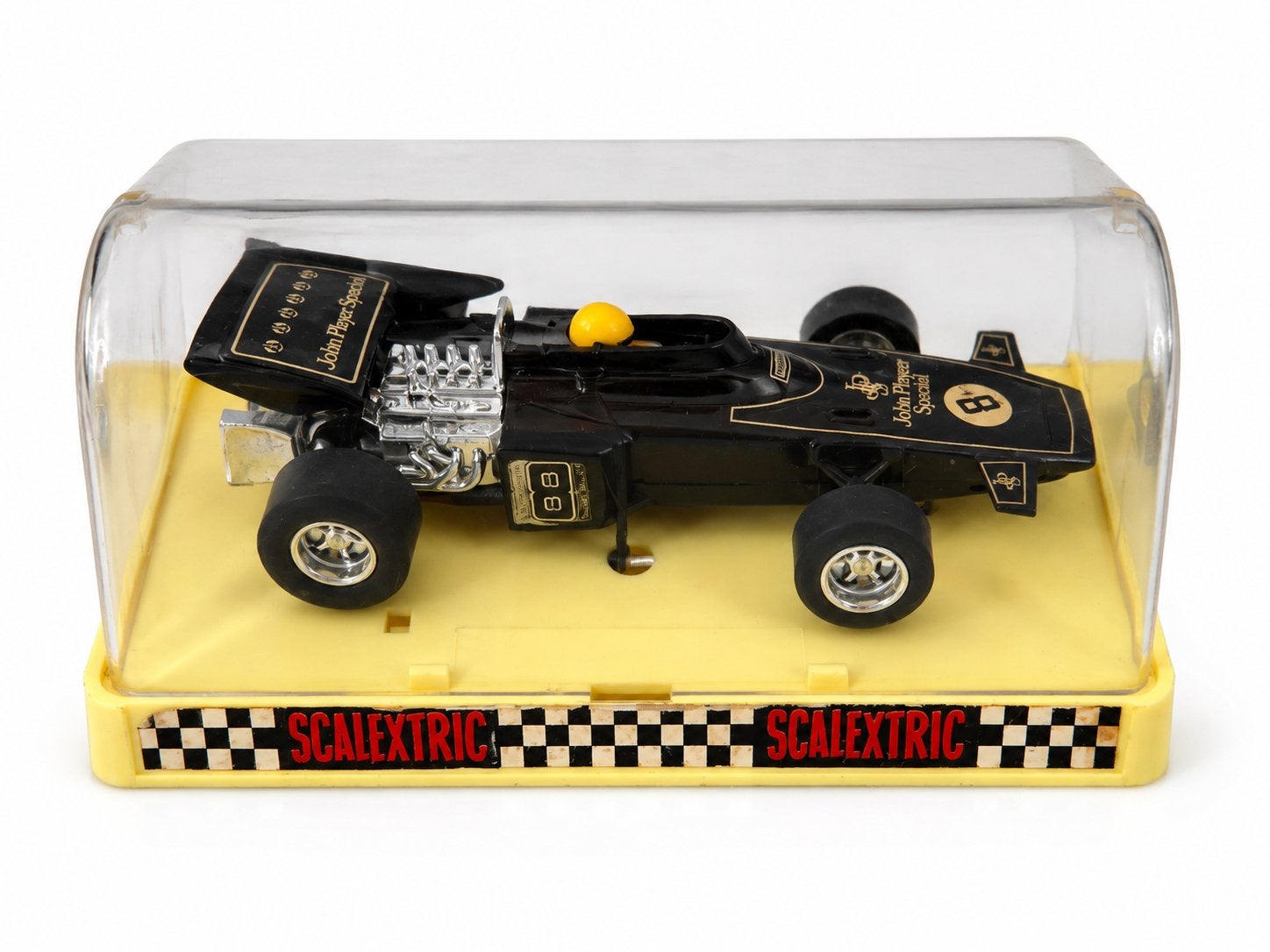 Vintage Scalextric C50 John Player Special F1-slotcar, Overige merken, Gebruikt, Auto, 1:32 tot 1:50