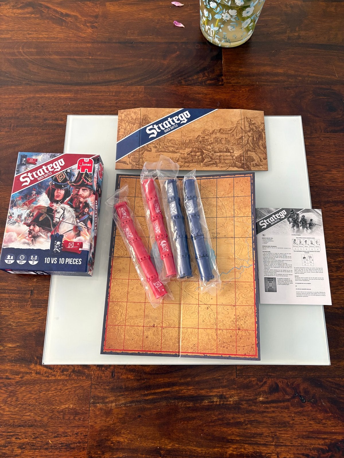 reis Stratego Quick Battle - Compact en Compleet reisspel, Een of twee spelers, Ophalen of Verzenden, Zo goed als nieuw