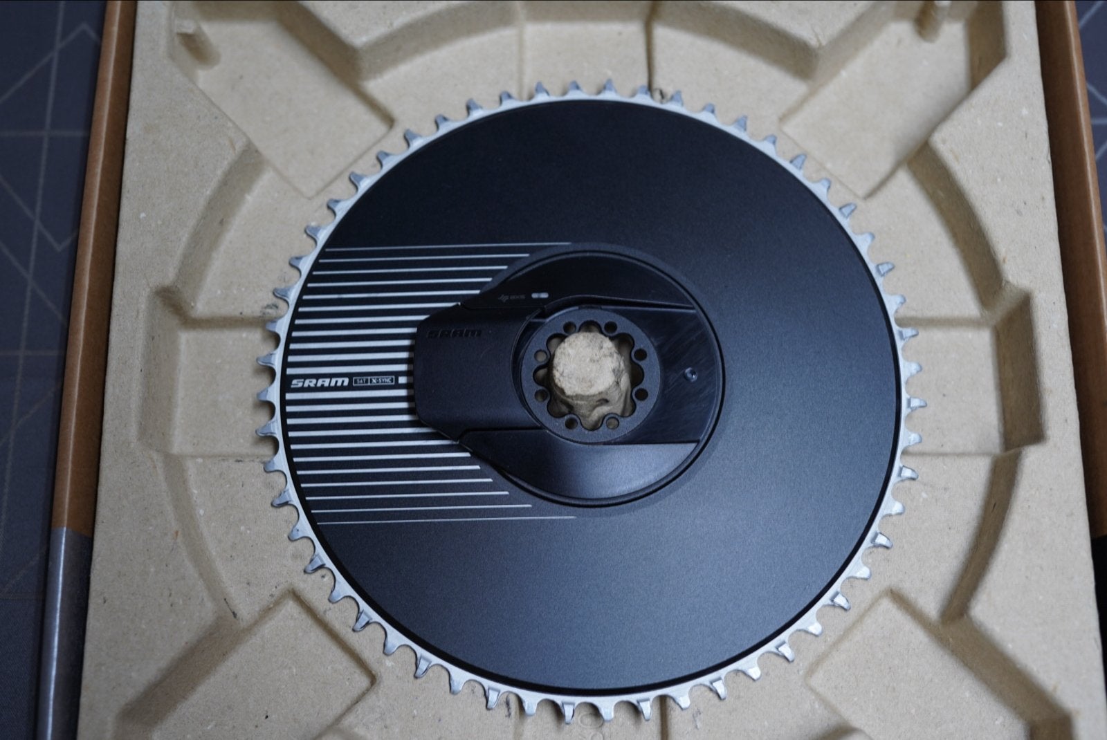 SRAM AXS E1 Aero Quarq Powermeter kit Kettingblad 56T, Crankstel of Pedalen, Sram, 8081hl, Nieuw
