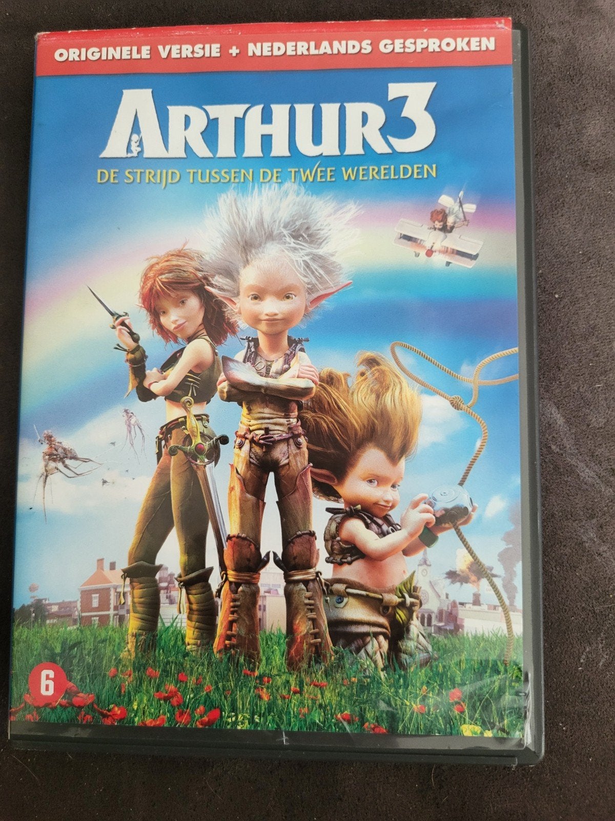 Arthur 3: De Strijd Tussen de Twee Werelden (DVD), Avontuur, Gebruikt, Nederlands, Breedbeeld