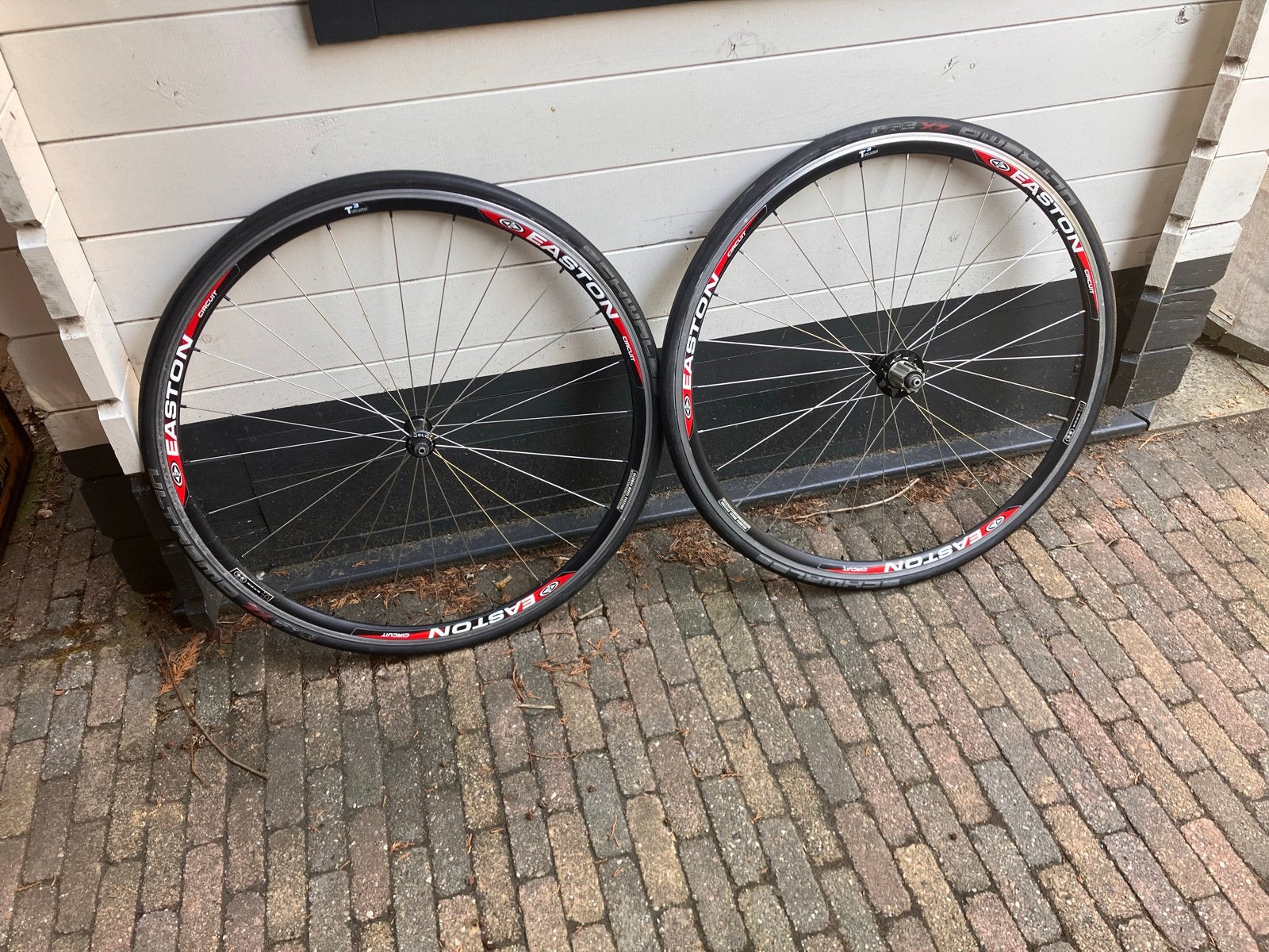 Easton circuit racefietswielen - Recht en soepel, Fietsen en Brommers, Fietsonderdelen, Overige materialen, Zo goed als nieuw