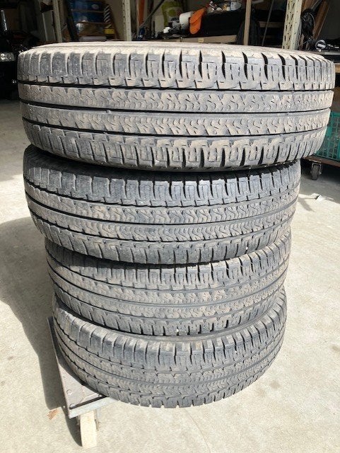 2 x Camperband Michelin Agilis 225/75R16CP Q116 samen 19,95, Ophalen, Gebruikt