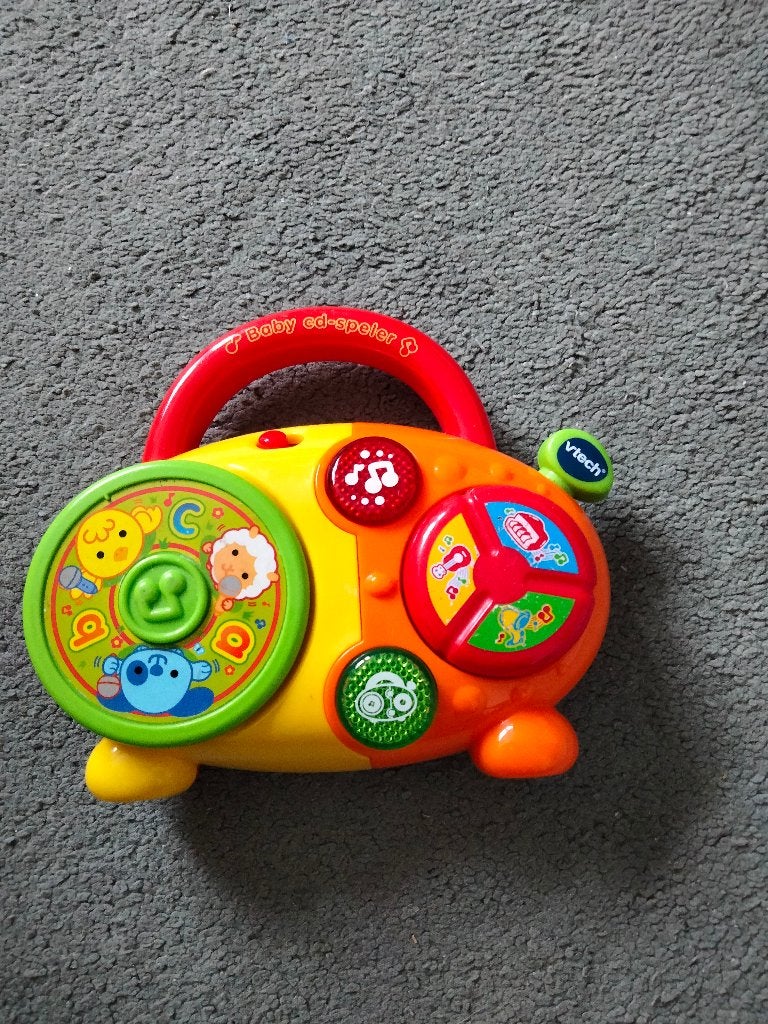 VTech Baby CD-speler met geluid en licht, Ophalen, Zo goed als nieuw, Overige typen, Met licht
