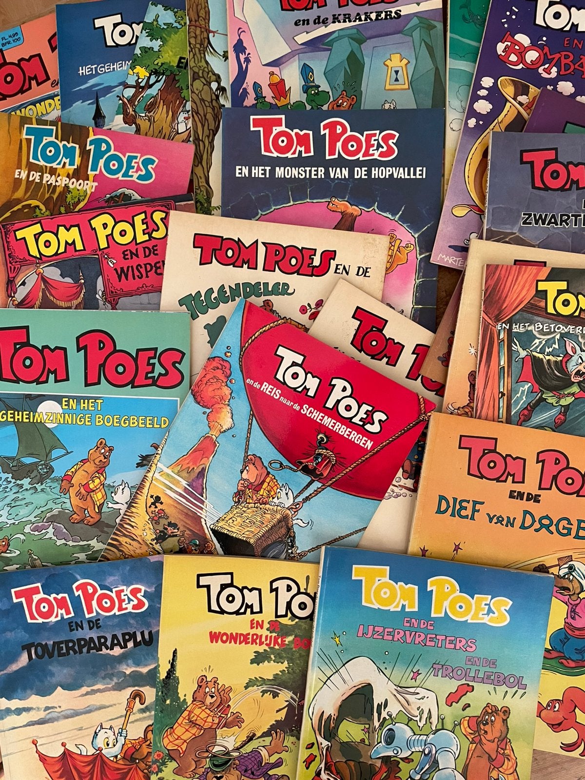 Tom Poes stripboeken Maarten Toonder 25 stuks, Meerdere stripboeken, Ophalen of Verzenden, Gelezen