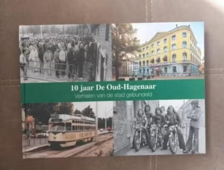 10 jaar De oude Hagenaar - Verhalen van de stad gebundeld, 20e eeuw of later, Ophalen of Verzenden, I. Lingen, Zo goed als nieuw
