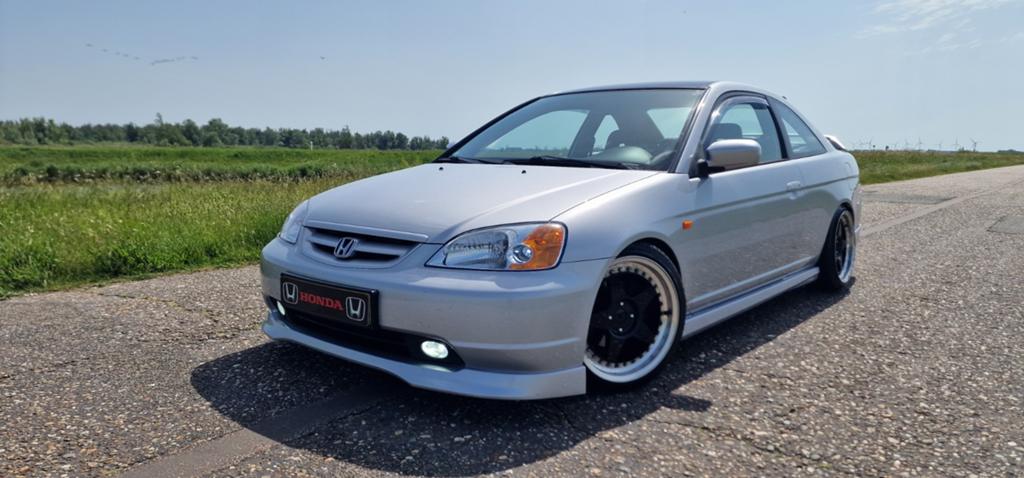 Supernette Honda Civic EM2, Auto's, Voorwielaandrijving, Stof, Zwart, 4 cilinders