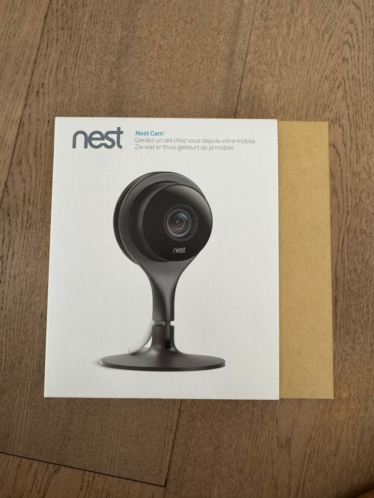 Nest Cam Binnencamera - Zo goed als nieuw, Audio, Tv en Foto, Videobewaking, Ophalen, Zo goed als nieuw, Binnencamera
