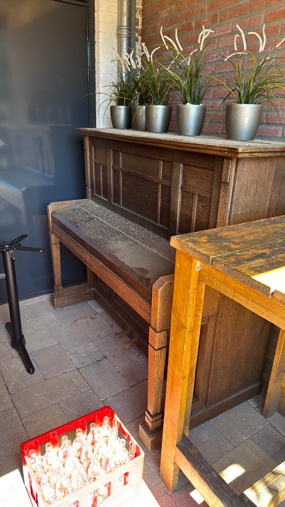 Piano, Ophalen of Verzenden, Gebruikt, Zwart