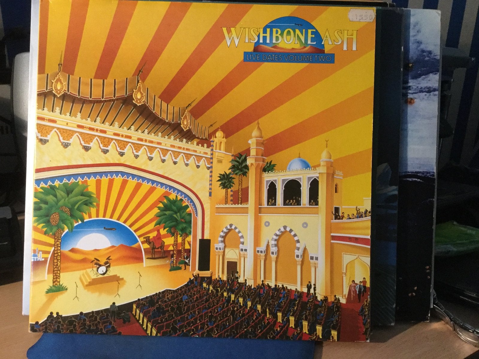 Wishbone Ash-Live dates vol. 2. TopLP., Ophalen of Verzenden, Gebruikt, 12 inch, Poprock