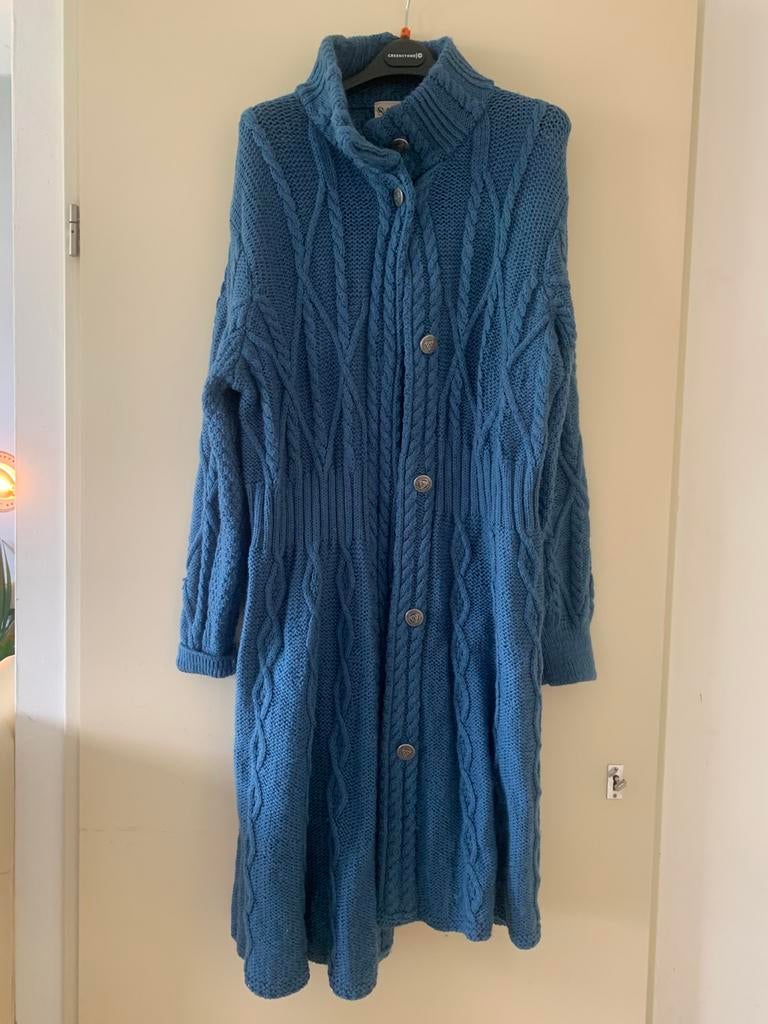 lang merino wollen vest, Kleding | Dames, Truien en Vesten, Ophalen of Verzenden, Zo goed als nieuw, Maat 46/48 (XL) of groter