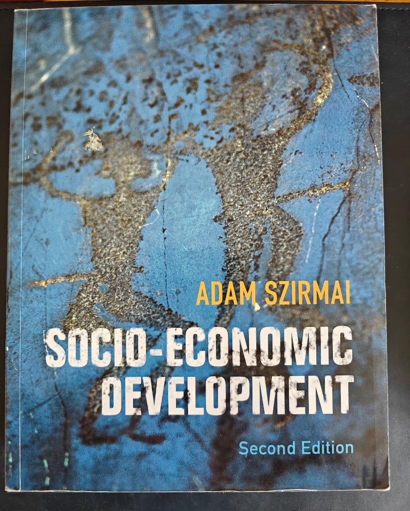 Socio-Economic Development, Ophalen of Verzenden, Gelezen, Overige niveaus, Engels