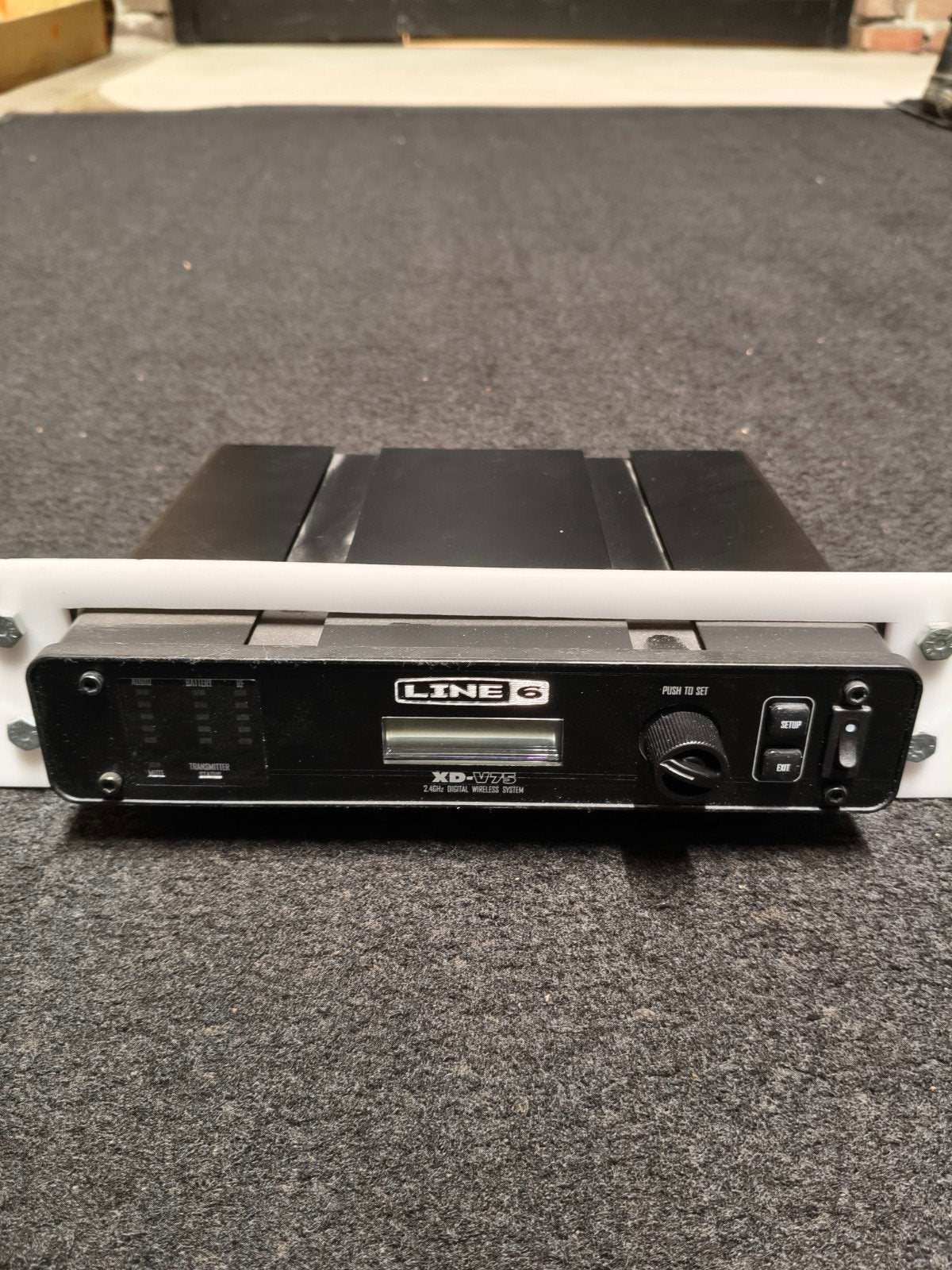 Line 6 XD-V75 ontvanger met voeding adapter, Ophalen of Verzenden, Gebruikt, Overige typen, Draadloos