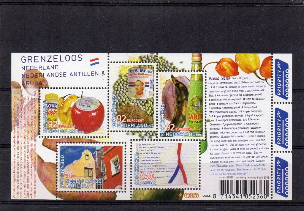 NVPH 2579 Postfris Grenzeloos Nederland 2008, Ophalen of Verzenden, Na 1940, Postfris