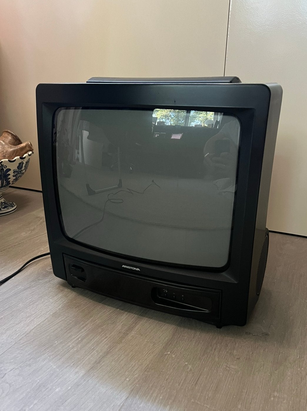 Vintage Aristona CRT televisie – retro beeldbuis TV, Audio, Tv en Foto, Ophalen of Verzenden, Zo goed als nieuw, Minder dan 40 cm