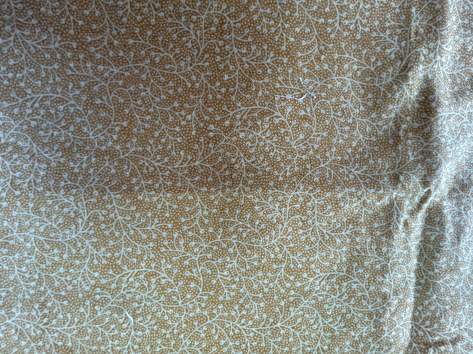 Geel William Morris Stijl Katoenen Lapje, Geel, Nieuw, Ophalen of Verzenden, 30 tot 120 cm