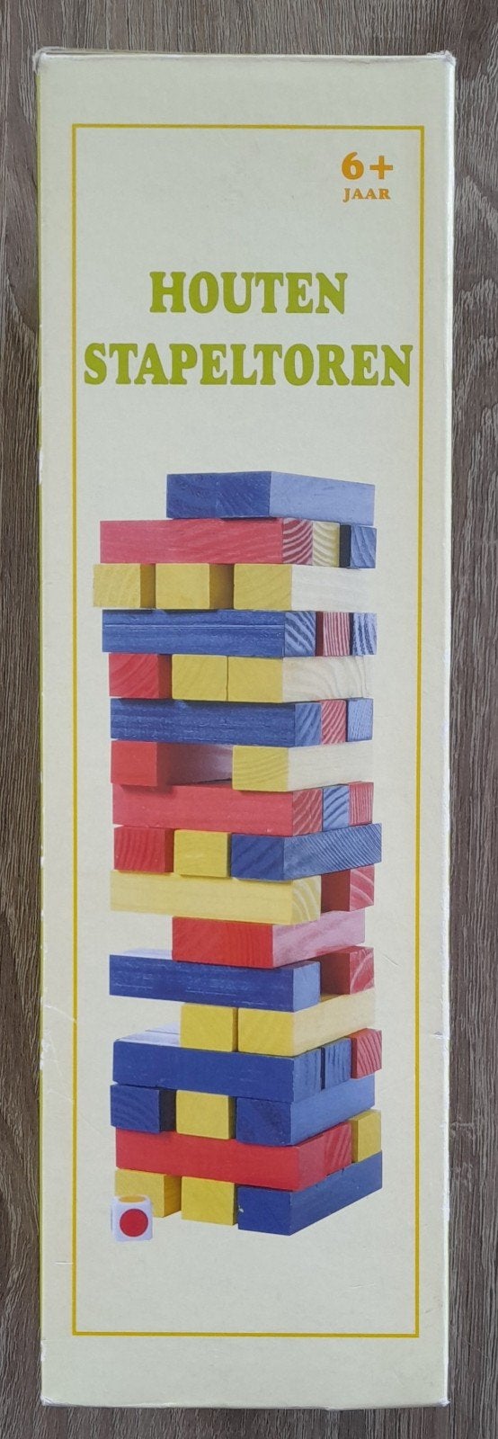 Houten stapeltoren spel, nieuw in de originele verpakking. G, Ophalen of Verzenden, Nieuw