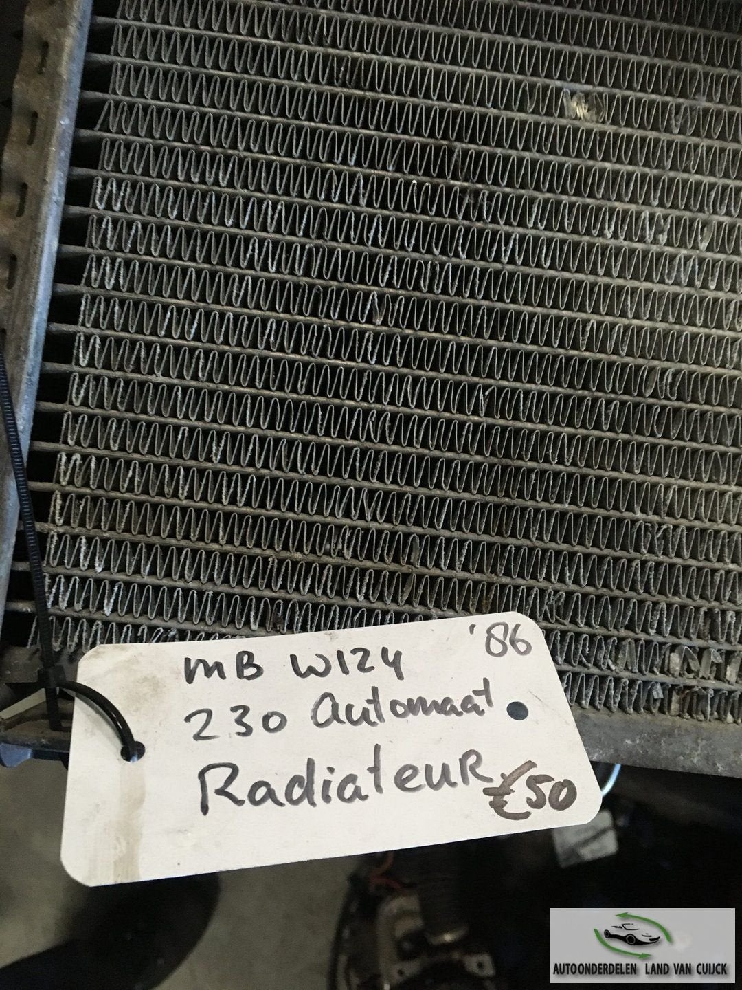 Mercedes w124 230 1986  automaat Radiateur, Gebruikt, -, -, Ophalen of Verzenden