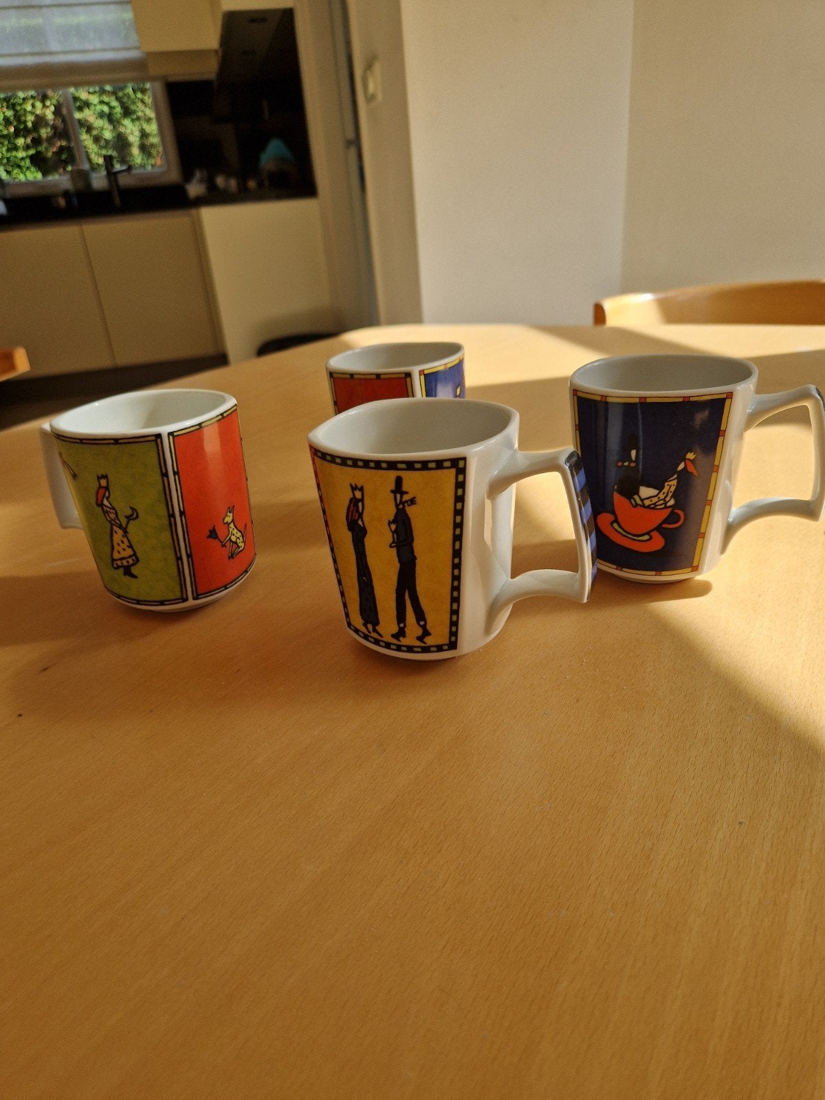 Rosenthal Studio-Line Flash "Love Story" Mokken (4 stuks), Ophalen, Overige merken, Mok, Zo goed als nieuw