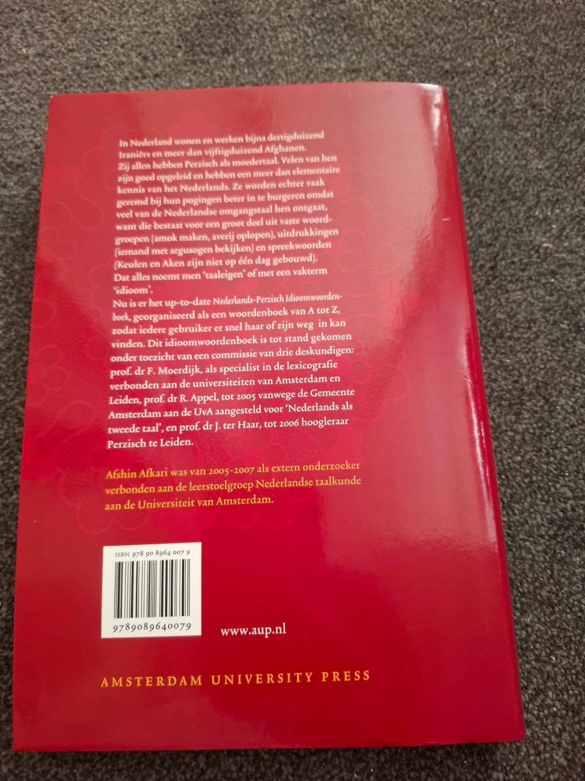 Nederlands-Perzisch Idioomwoordenboek - Afshin Afkari, Afshin Afkari, Ophalen of Verzenden, Zo goed als nieuw, Overige uitgevers