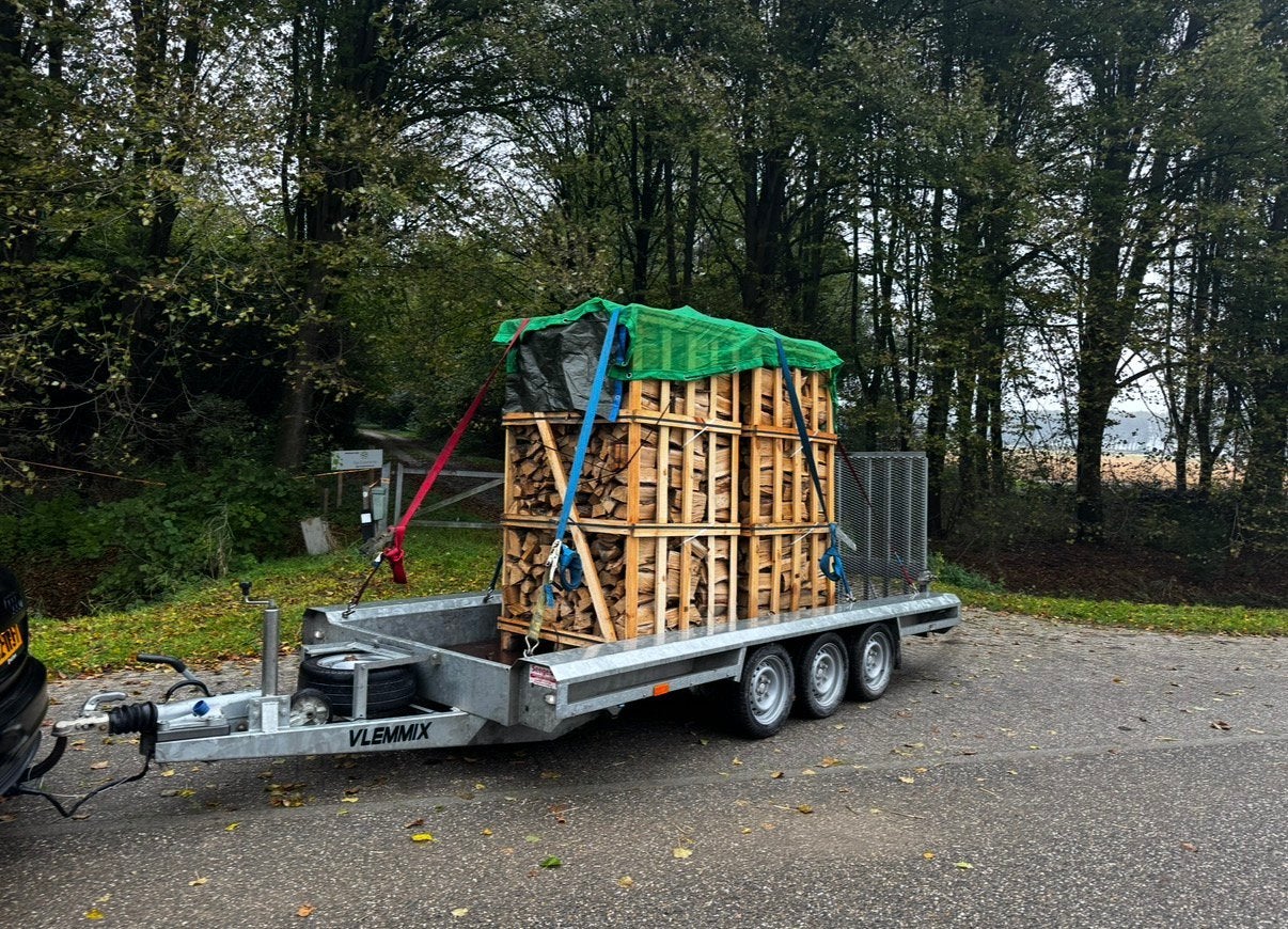 Verkocht: Machinetransporter 3asser  Vlemmix 3,5 ton, Ophalen, Gebruikt
