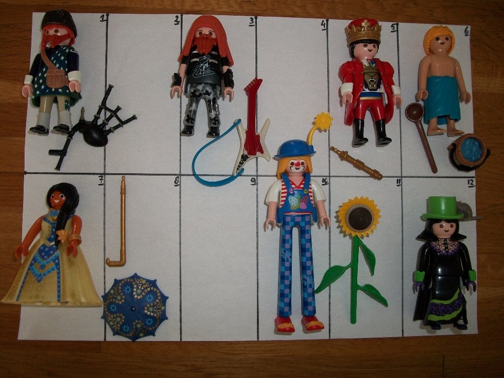 Schot /clown / prinses / koning poppetje serie 18, Ophalen of Verzenden, Nieuw, Complete set, Figuren