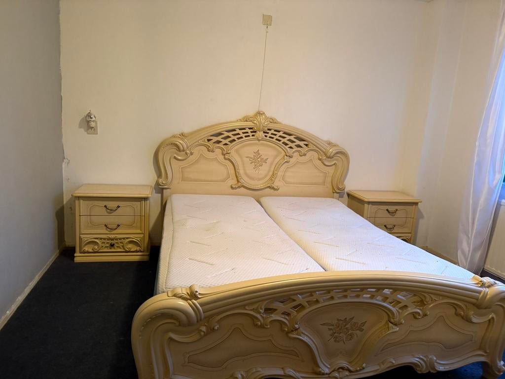 2 persoons bed, Ophalen of Verzenden, Zo goed als nieuw, Eenpersoons