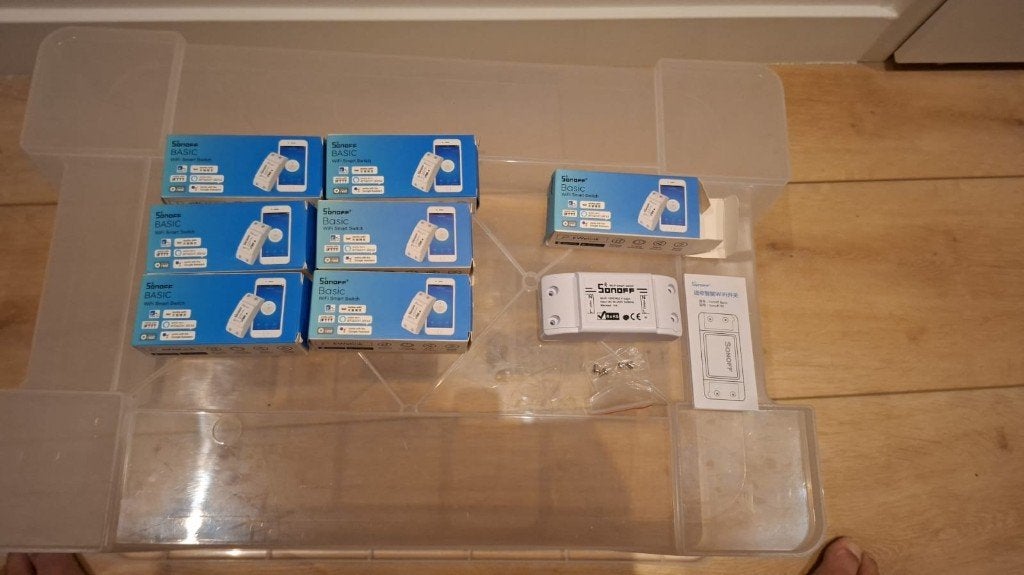 7x Sonoff Basic WiFi Smart Switch – nieuw in doos, Ophalen of Verzenden, Nieuw